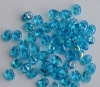 Superduo Blue Aquamarine AB Transparent  60020-28701Czech Beads x 10g